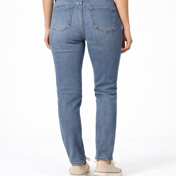 ⭐ WAX Jeans Women’s Distressed Skinny Jeans Size 7/28 Medium Wash Denim - Picture 2 of 14